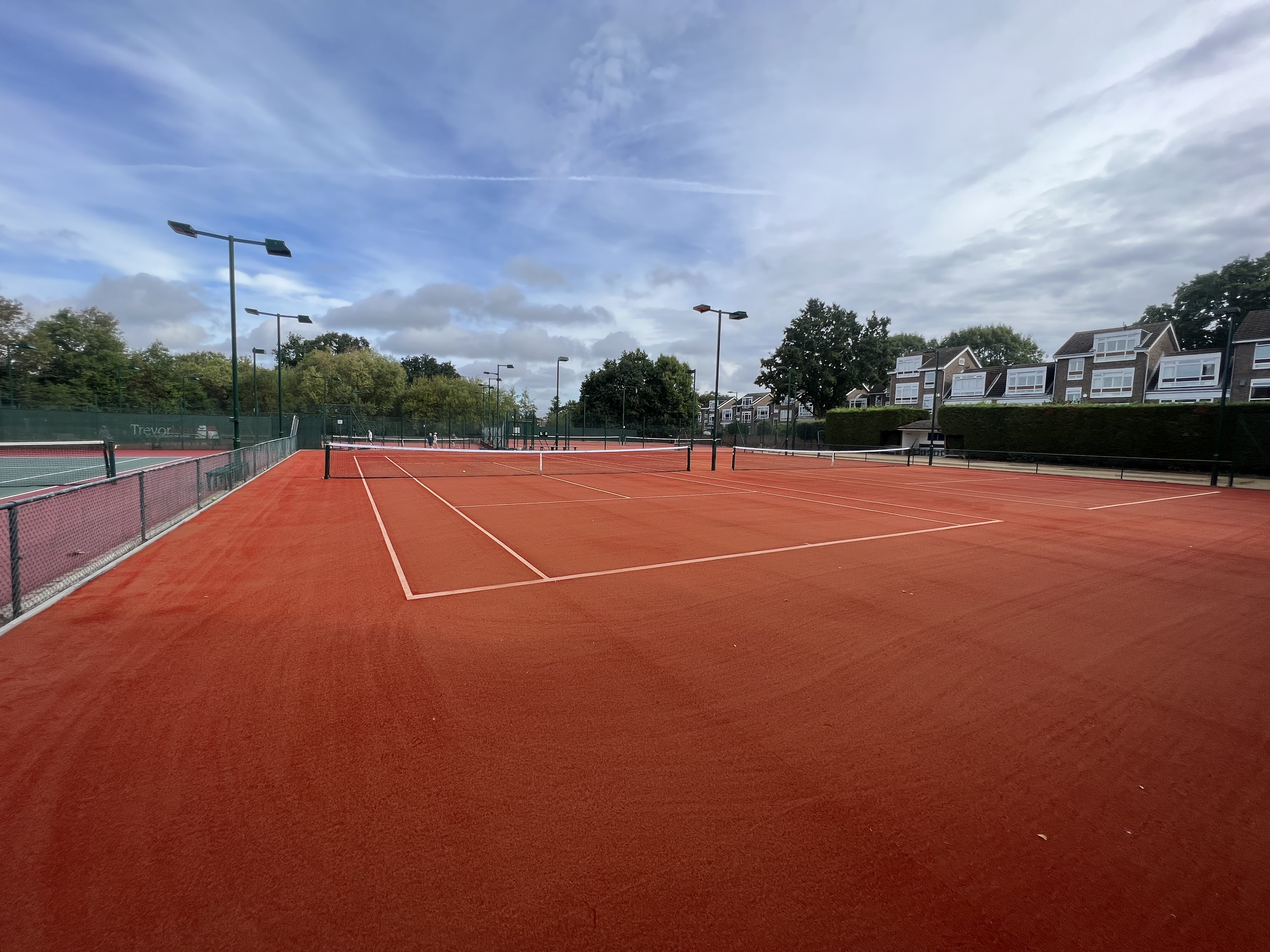 Clay tennis courts new build — Fencing, Groundworks, Landscaping, Tennis & Sports Courts · View 3